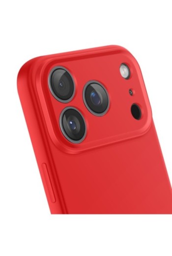 Cover in Silicone Soft Touch per iPhone 17 Pro - Rossa