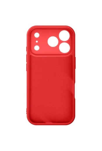 Cover in Silicone Soft Touch per iPhone 17 Pro - Rossa