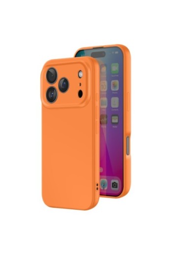 Cover in Silicone Soft Touch per iPhone 17 Pro - Arancione