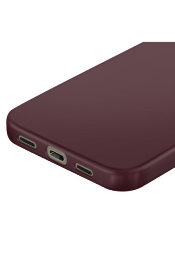 Cover Pixelsnap in Silicone Soft Touch Opaca p. Google Pixel 10 e Pixel 10 Pro Bordeaux
