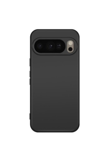 Cover Pixelsnap in Silicone Soft Touch Opaca p. Google Pixel 10 e Pixel 10 Pro Nera