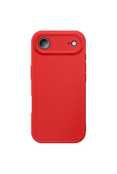 Cover in silicone Soft Touch per iPhone Air - Rossa