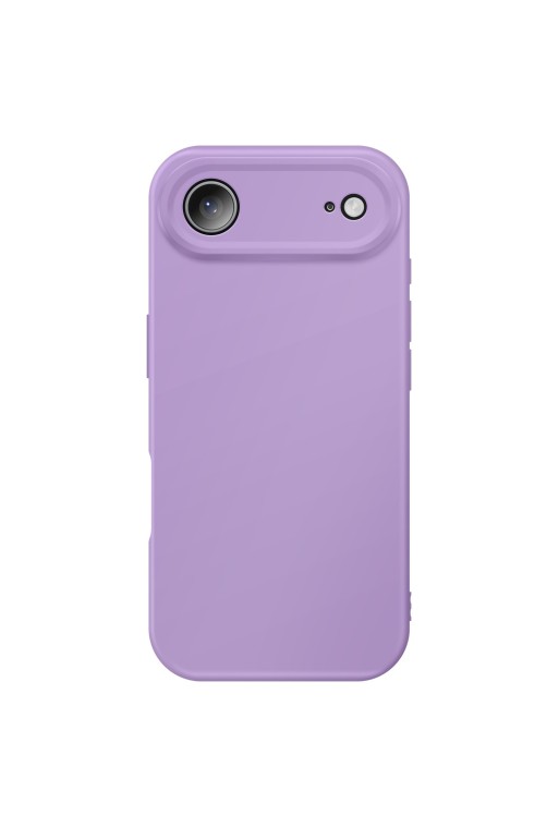 Cover in silicone Soft Touch per iPhone Air - Viola lilla