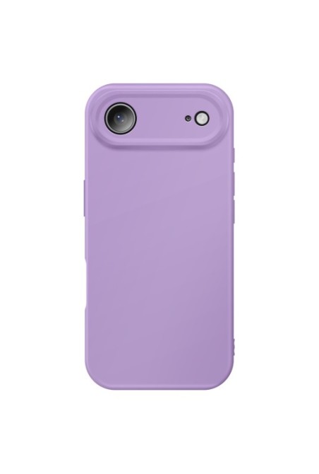 Cover in silicone Soft Touch per iPhone Air - Viola lilla