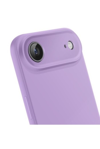 Cover in silicone Soft Touch per iPhone Air - Viola lilla