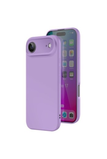 Cover in silicone Soft Touch per iPhone Air - Viola lilla