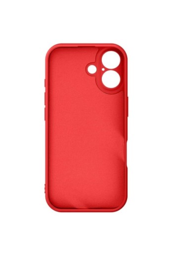 Cover in silicone Soft Touch per iPhone 17 - Rosso