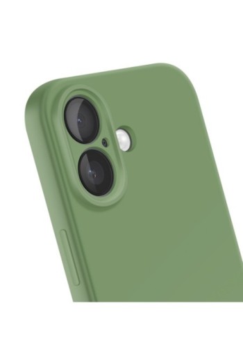 Cover in silicone Soft Touch per iPhone 17 - Verde Pastello