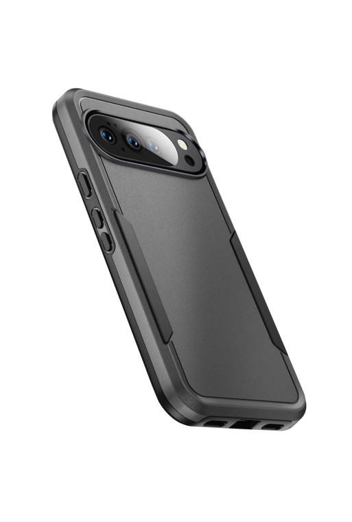 Cover Anti-shock per Google Pixel 10 e Pixel 10 Pro - Protezione Certificata Norma Militare Nera