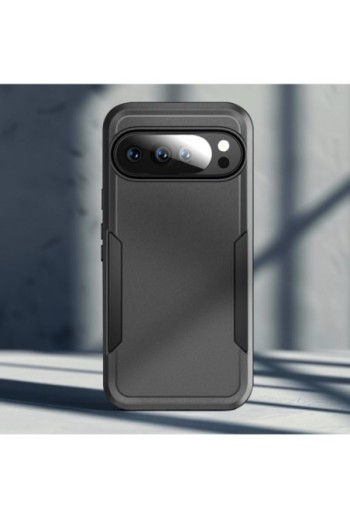 Cover Anti-shock per Google Pixel 10 e Pixel 10 Pro - Protezione Certificata Norma Militare Nera