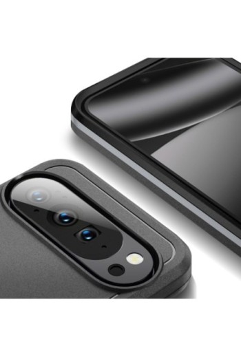 Cover Anti-shock per Google Pixel 10 e Pixel 10 Pro - Protezione Certificata Norma Militare Nera