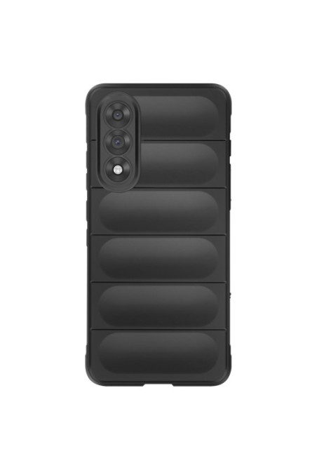 Custodia protettiva nera antiurto per OnePlus Nord 5