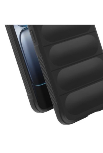 Custodia protettiva nera antiurto per OnePlus Nord 5