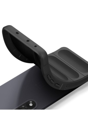 Custodia protettiva nera antiurto per OnePlus Nord 5