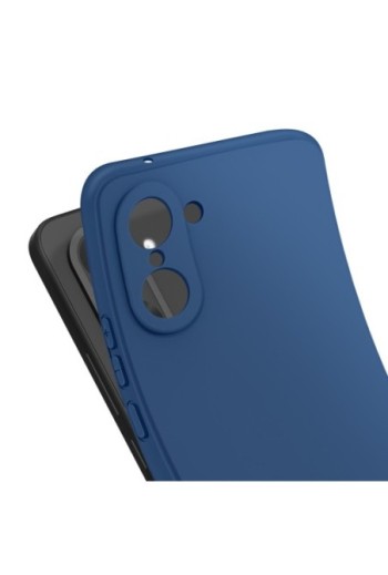 Custodia Soft Touch OnePlus Nord CE5 - blu reale