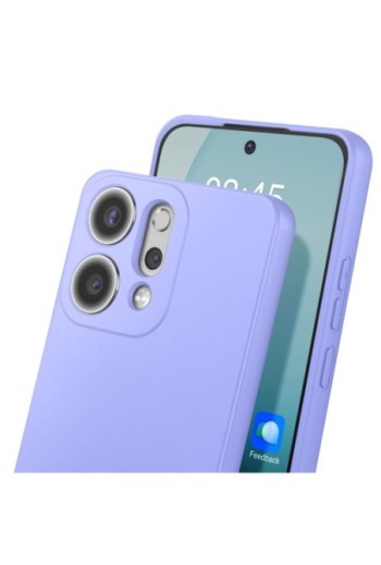 Custodia Soft Touch Oppo Reno 14 - viola lilla
