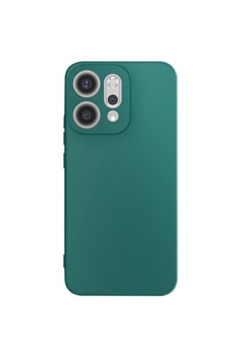 Custodia Soft Touch Oppo Reno 14 - verde pavone