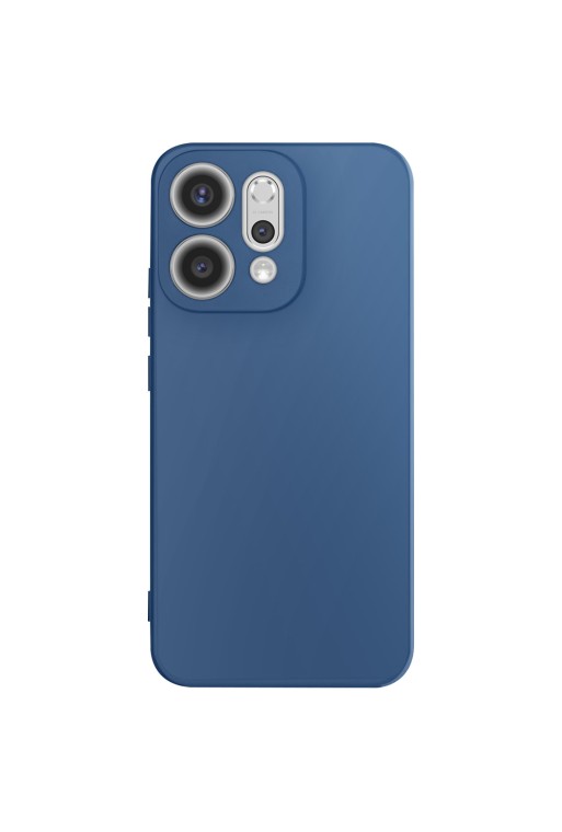 Custodia Soft Touch Oppo Reno 14 - blu reale