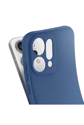 Custodia Soft Touch Oppo Reno 14 - blu reale