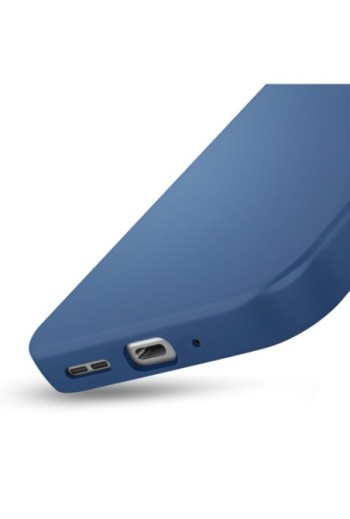 Custodia Soft Touch Oppo Reno 14 - blu reale