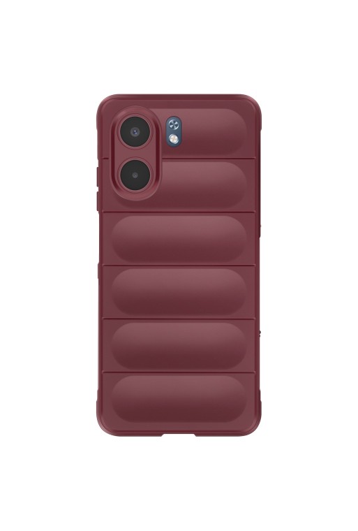 Cover anti-shock per Oppo A5x - Bordeaux