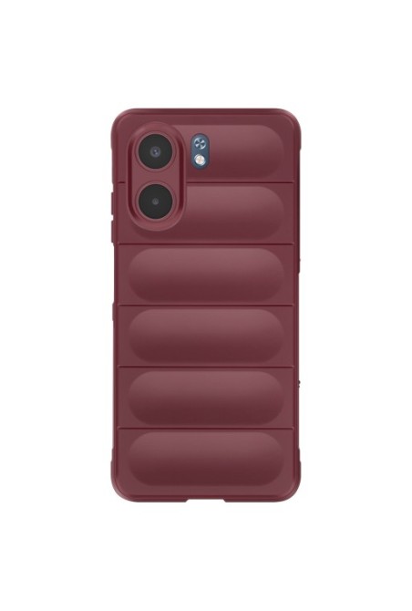 Cover anti-shock per Oppo A5x - Bordeaux