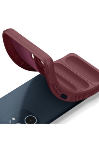 Cover anti-shock per Oppo A5x - Bordeaux