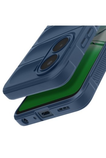Cover anti-shock per Oppo A5x - Blu Notte