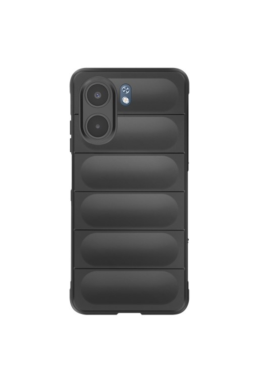 Cover anti-shock per Oppo A5x - Nera