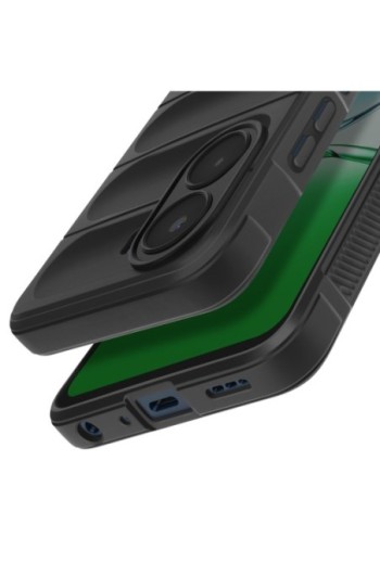 Cover anti-shock per Oppo A5x - Nera