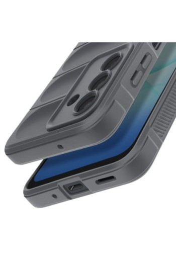 Cover Antiurto Samsung Galaxy A17 - Grigio scuro