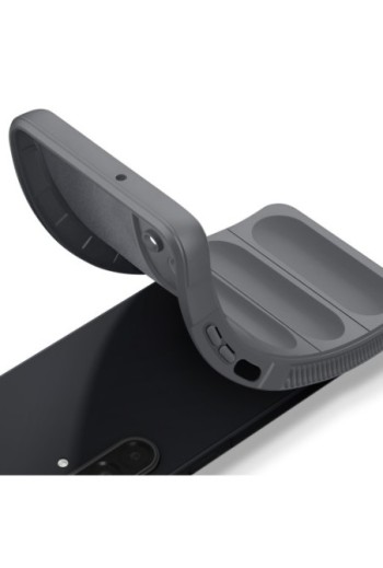 Cover Antiurto Samsung Galaxy A17 - Grigio scuro