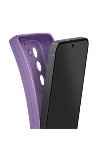 Custodia Oppo A5 in silicone morbido con protezione fotocamera Viola