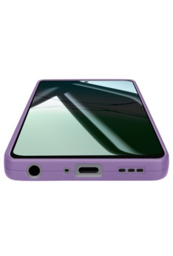 Custodia Oppo A5 in silicone morbido con protezione fotocamera Viola