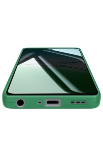Custodia Oppo A5 in silicone morbido con protezione fotocamera Verde