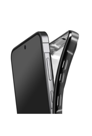 Custodia MagSafe Samsung Galaxy A56 Cromata Nera