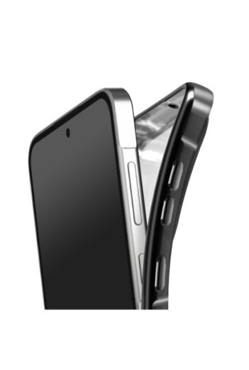 Cover Cromata MagSafe Nero per Samsung Galaxy A36