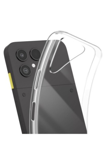Cover Silicone Morbida Trasparente per Fairphone 6