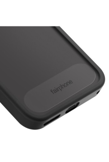 Custodia Originale in silicone semi-rigido Fairphone 6 - Horizon Black