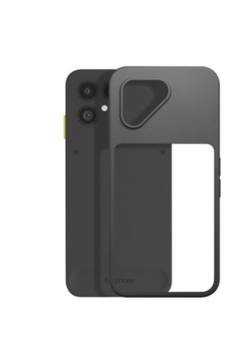 Custodia Originale in silicone semi-rigido Fairphone 6 - Horizon Black