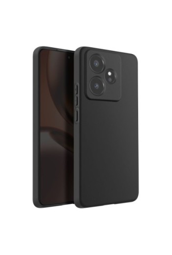 Cover Soft Touch in silicone nero per Realme GT 7 e Realme GT 7T