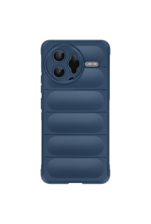 Cover antiurto Xiaomi Poco F7 Pro e F7 Ultra - Blu notte