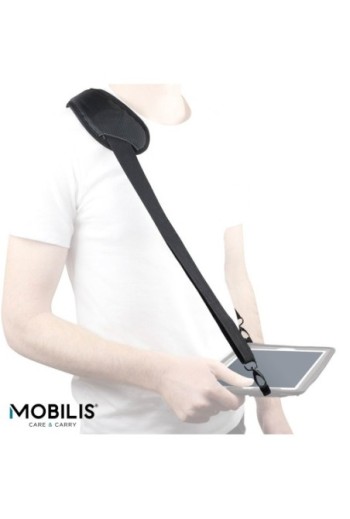 Tracolla ergonomica con 2 ganci per tablet - Mobilis