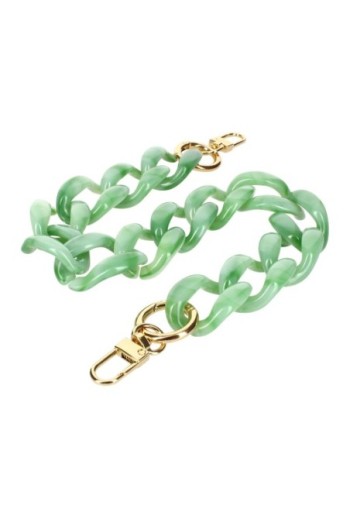 Gioiello da Telefono 45 cm Maglia Chunky - Verde Giada