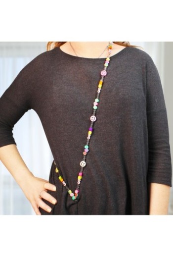 Gioiello da Telefono 110 cm Smiley e Frutta Collezione Smile