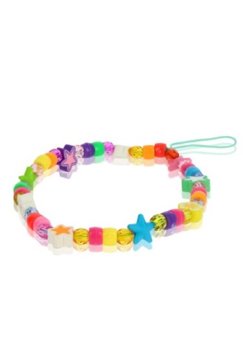 Gioiello da Telefono 25cm con Perle Fiori e Stelle Collezione Summer