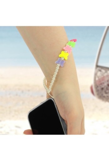 Gioiello da Telefono 25cm con Perle e Farfalle Collezione Summer