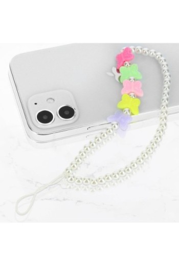 Gioiello da Telefono 25cm con Perle e Farfalle Collezione Summer
