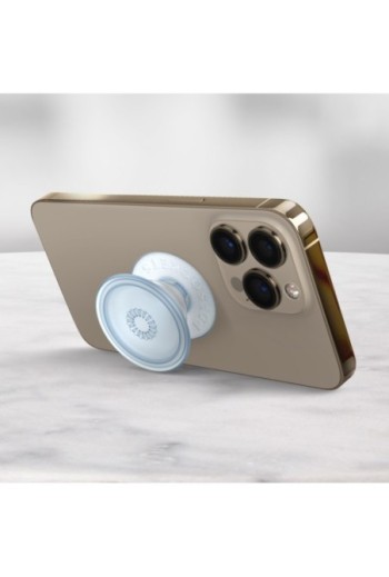 PopGrip per Smartphone by PopSockets Design Celeste Traslucido Supporto Video