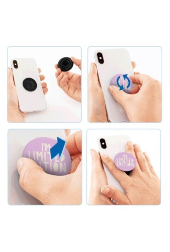 PopGrip per Smartphone by PopSockets Scritta Limited Edition Supporto Video